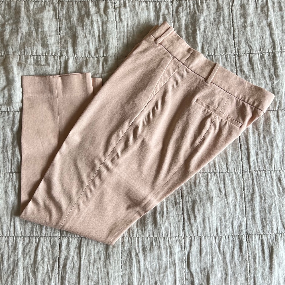 J. Crew Cameron pants (size 10) pink